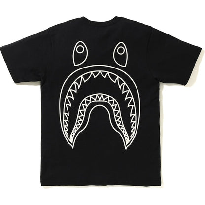 BAPE City Camo Pocket Shark Tee Black