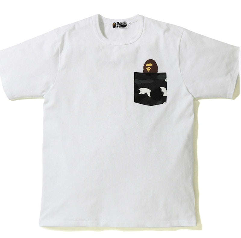 BAPE City Camo Pocket Tee White
