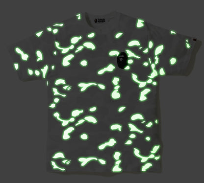 BAPE City Camo Side Slit Ape Head Tee White