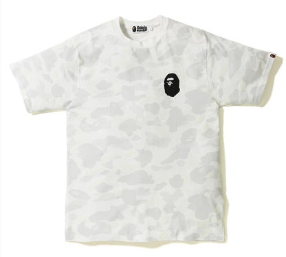 BAPE City Camo Side Slit Ape Head Tee White