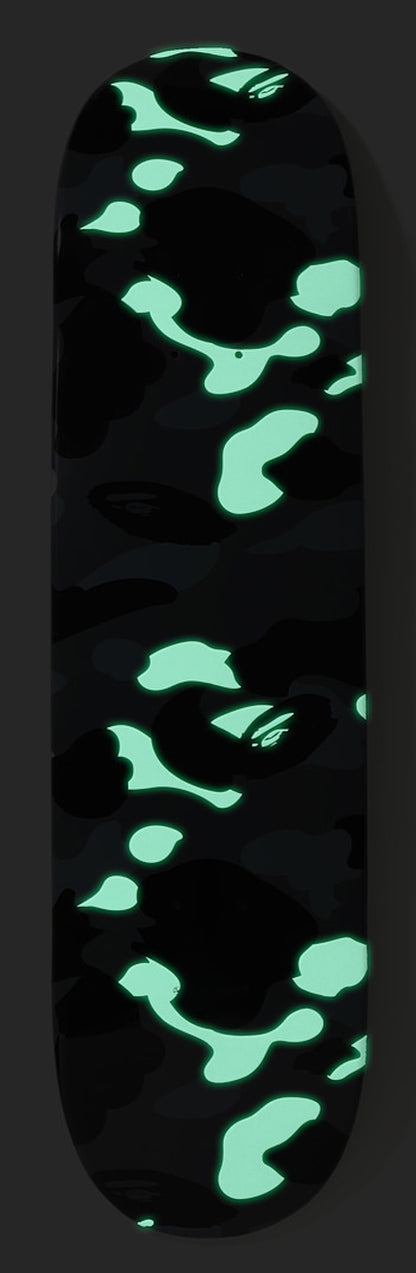 BAPE City Camo Skateboard Deck Black