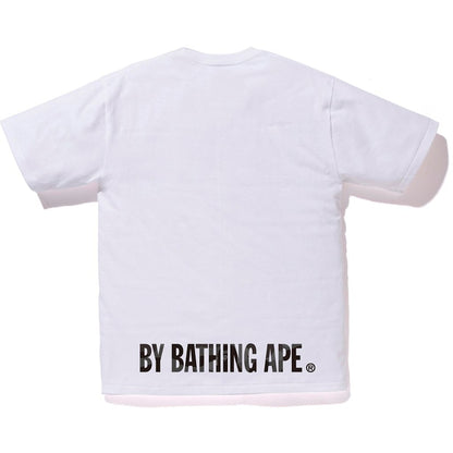 BAPE Color Camo Ape Face Tee White/Black