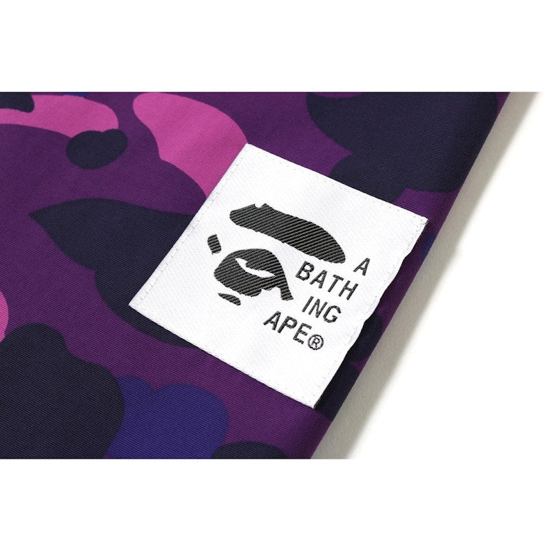BAPE Color Camo Hoodie Jacket Purple