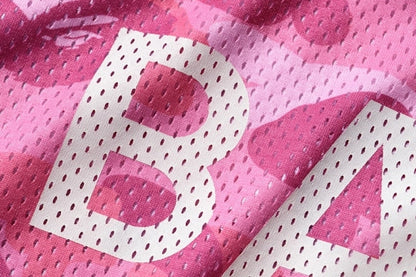 BAPE Color Camo Shark Big Tee (Ladies) Pink Camo/White