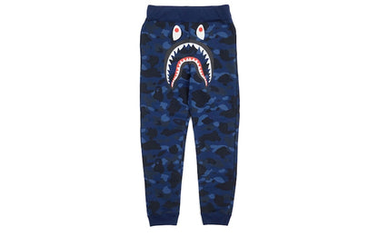 BAPE Color Camo Shark Slim Sweatpants Blue