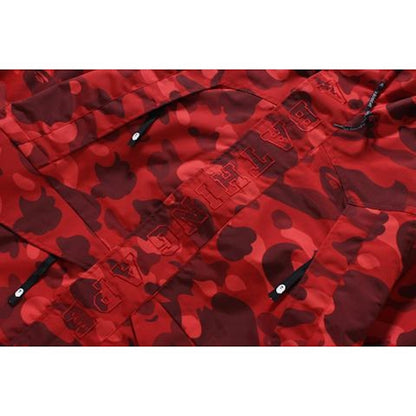 BAPE Color Camo Snowboard Jacket M Red