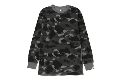BAPE Color Camo Thermal L/S Tee Black