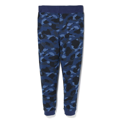 BAPE Color Camo Tiger Slim Sweat Pants Blue