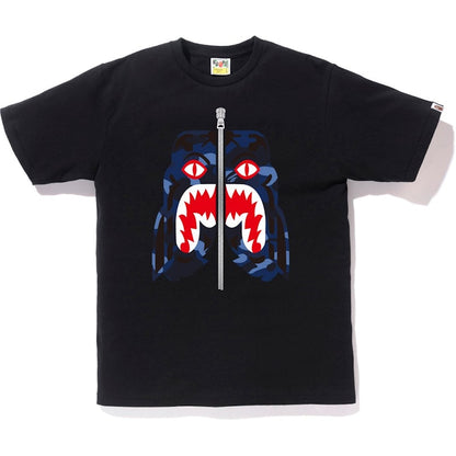 BAPE Color Camo Tiger Tee Black/Blue