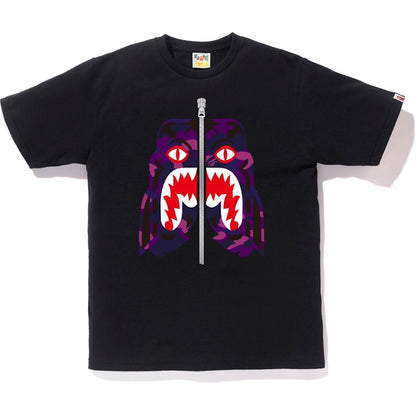 BAPE Color Camo Tiger Tee Black/Purple