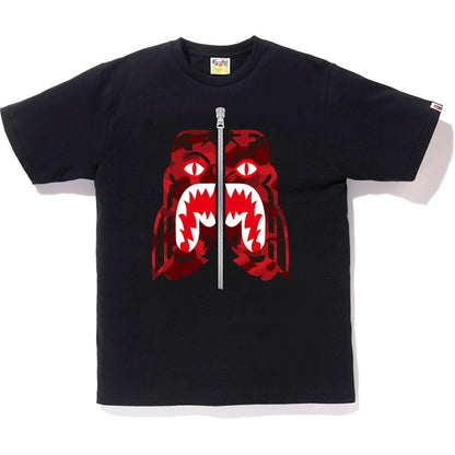 BAPE Color Camo Tiger Tee Black/Red