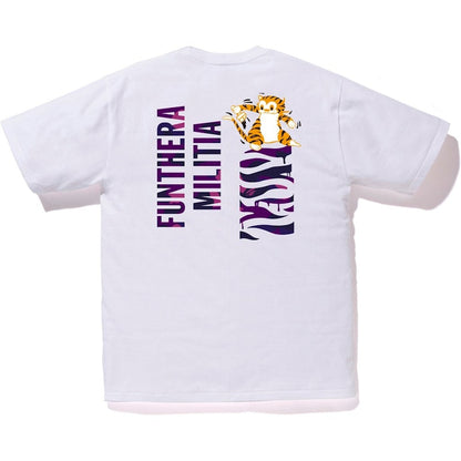 BAPE Color Camo Tiger Tee White/Purple