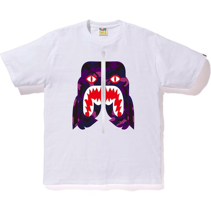 BAPE Color Camo Tiger Tee White/Purple