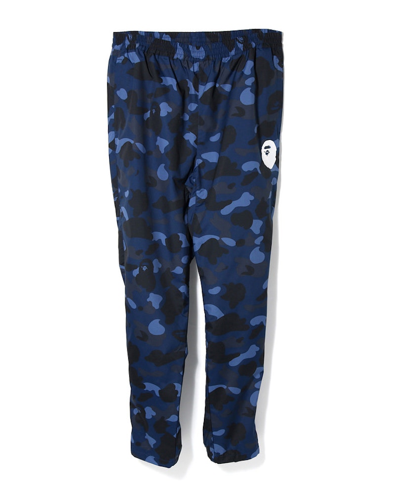 BAPE Color Camo Track Pants Navy