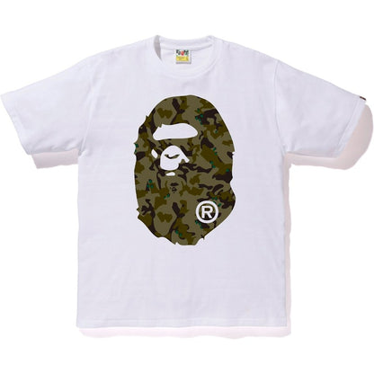 BAPE Desert Camo Big Ape Head Tee White/Green