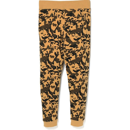 BAPE Desert Camo Shark Slim Sweat Pants Yellow