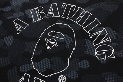 BAPE Dot Camo Wide Crewneck Black