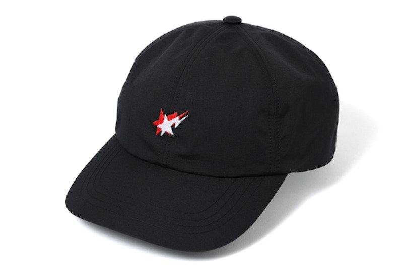 BAPE Double Bapesta Panel Cap Black