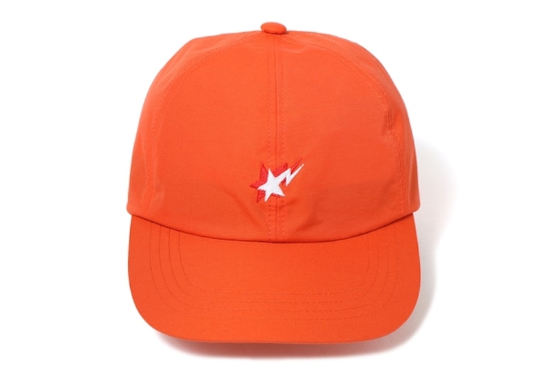 BAPE Double Bapesta Panel Cap Orange