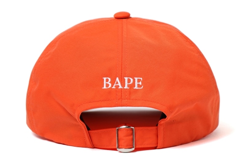 BAPE Double Bapesta Panel Cap Orange
