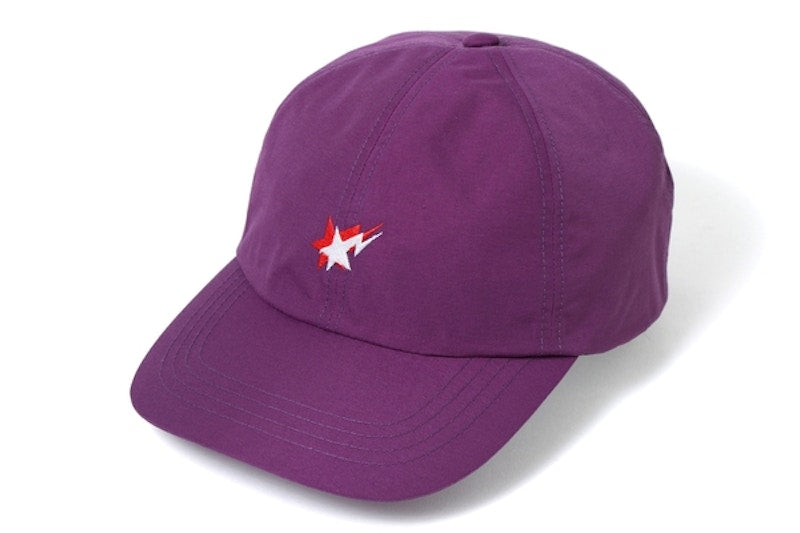BAPE Double Bapesta Panel Cap Purple