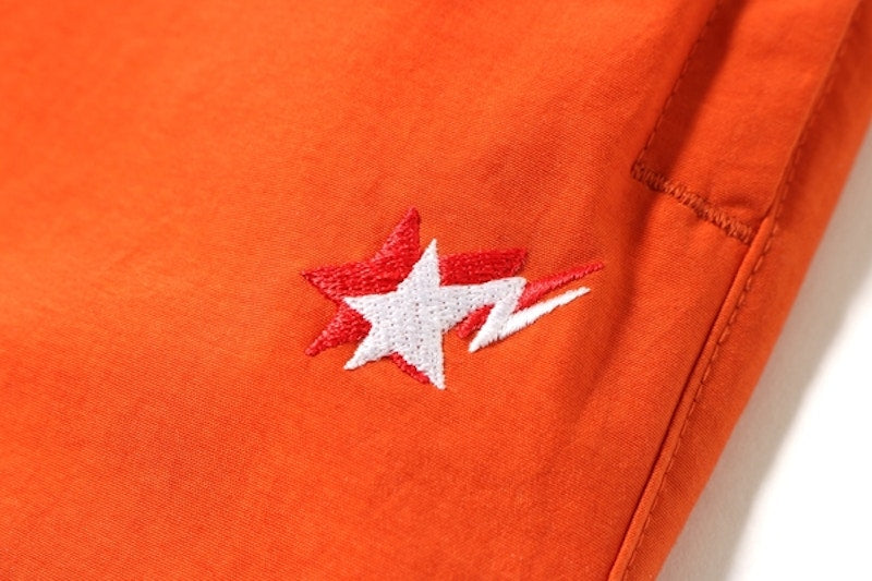 BAPE Double Bapesta Track Pants Orange
