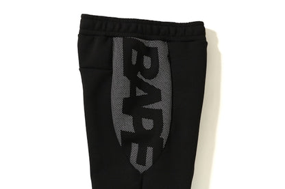 BAPE Double Knit Slim Sweat Pants (FW18) Black