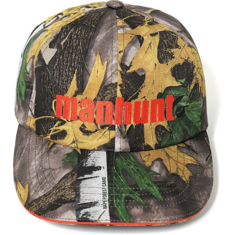BAPE Forest Camo Panel Cap Beige