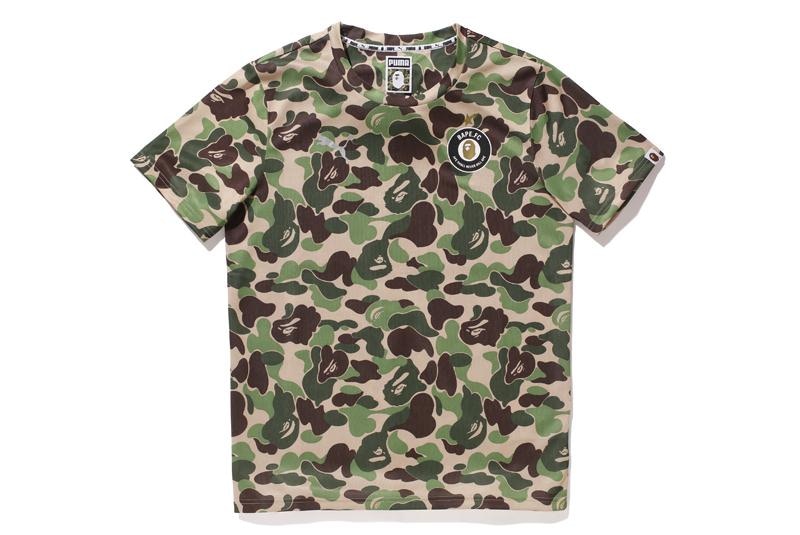 BAPE X Puma Full ABC Camo Tee White