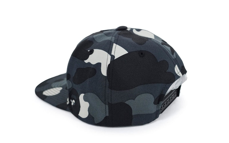 BAPE Glow In the Dark BAPE City Camo Snapback Cap Black/Glow