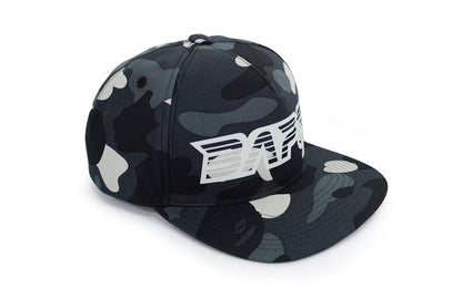 BAPE Glow In the Dark BAPE City Camo Snapback Cap Black/Glow