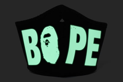 BAPE Glow In The Dark Mask Black