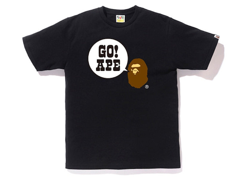 BAPE Go Ape Tee Black