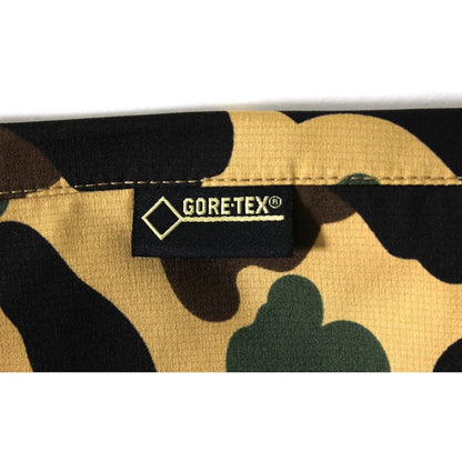 BAPE Gore-Tex 1st Camo Hoodie Jacket Jacket Yellow