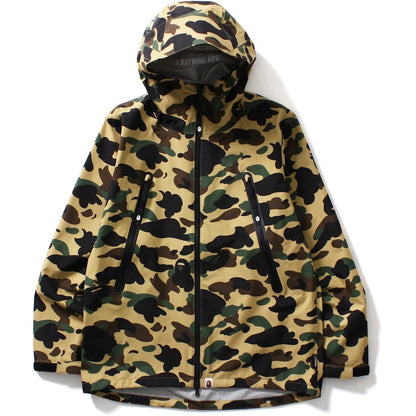 BAPE Gore-Tex 1st Camo Hoodie Jacket Jacket Yellow
