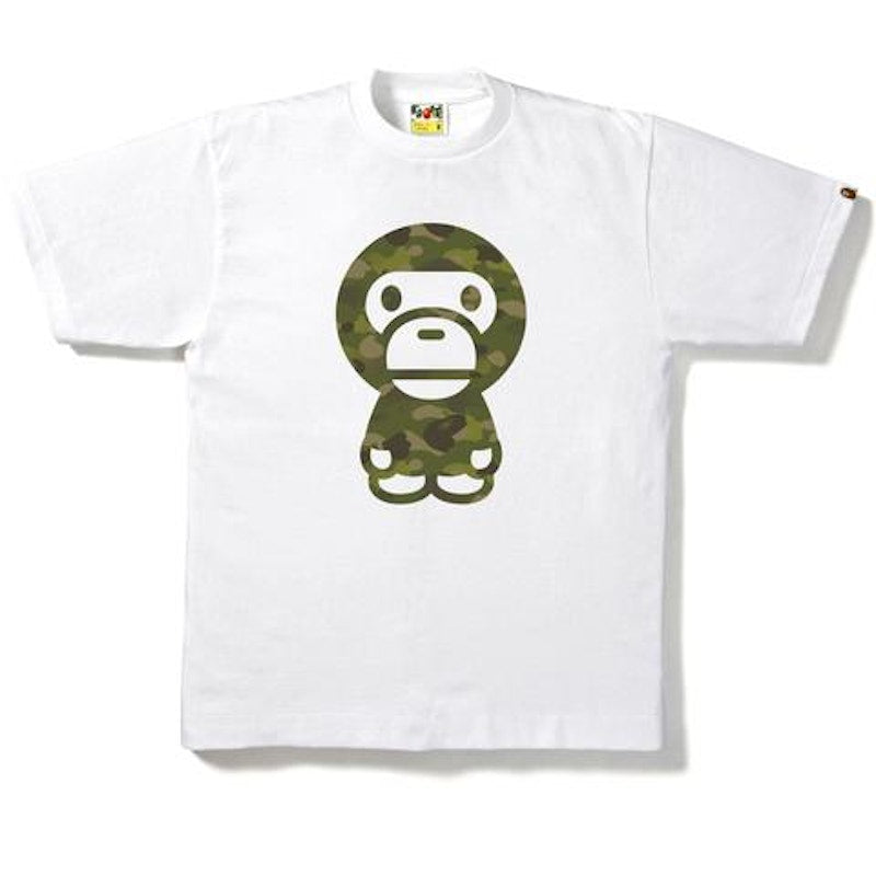 BAPE Gradation Camo Big Baby Milo Tee Tee White/Green