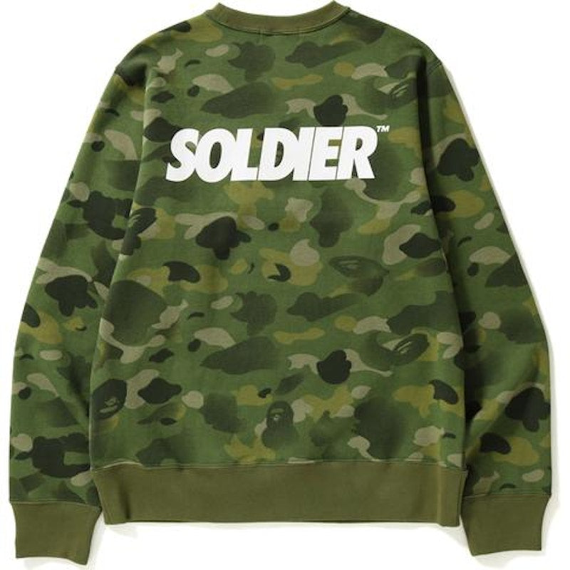 BAPE Gradation Camo Crewneck Crewneck Green