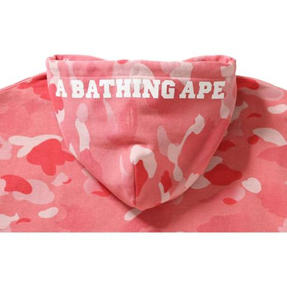 BAPE Gradation Camo Oversized Pullover Hoodie (Ladies) Pink/White