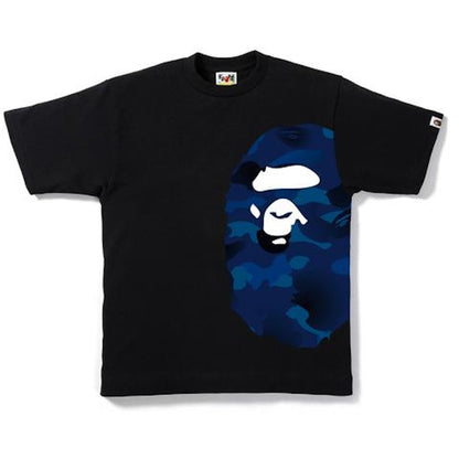 BAPE Gradation Camo Side Big Ape Head Tee Tee Black/Blue