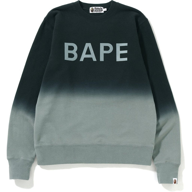 BAPE Gradation Crewneck Black