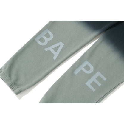 BAPE Gradation Slim Sweat Pants Black