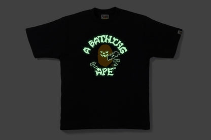 BAPE Halloween College Tee 1 Black/Orange