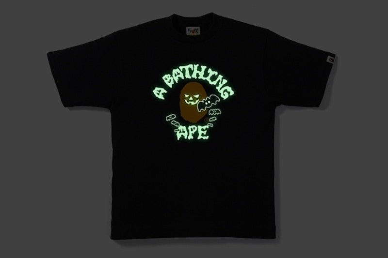 BAPE Halloween College Tee 1 Black/Orange