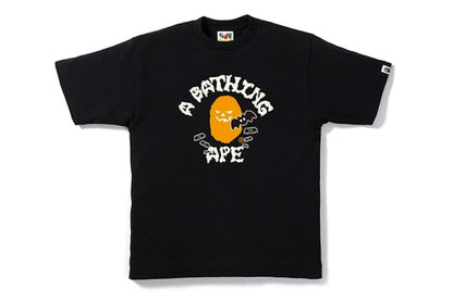 BAPE Halloween College Tee 1 Black/Orange