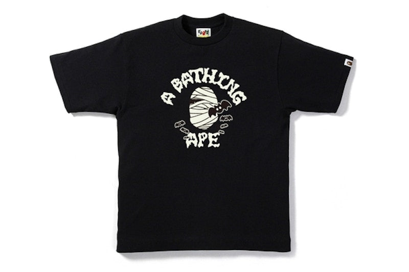 BAPE Halloween College Tee 3 Black