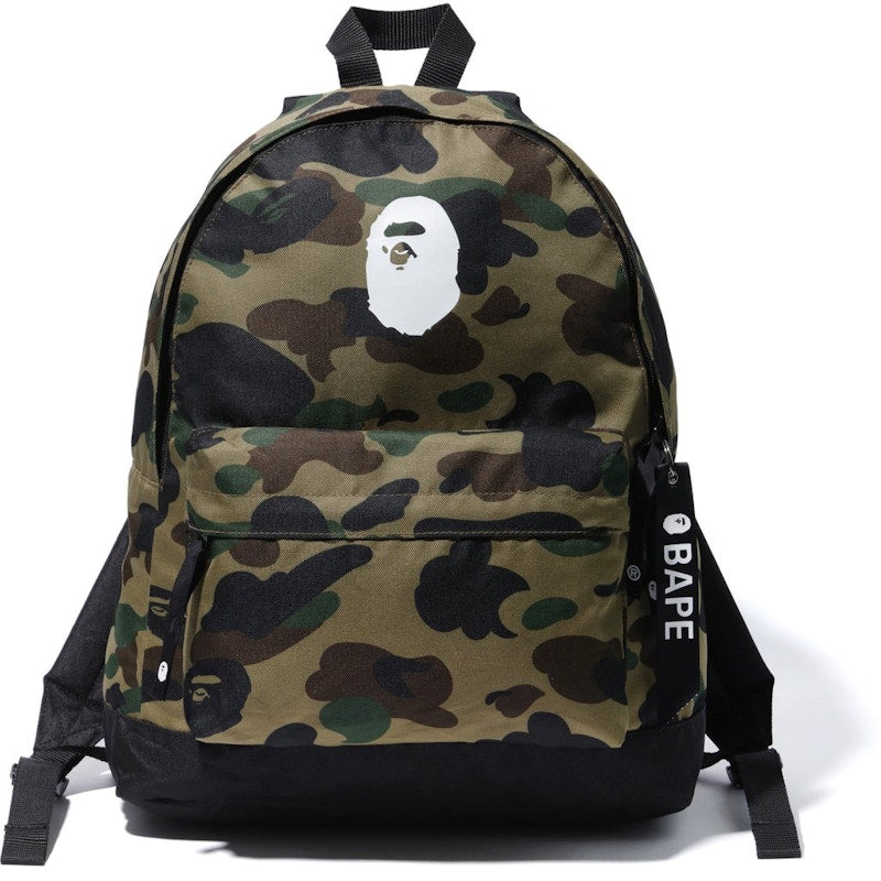 BAPE Happy New Year 1st Camo Backpack Black/Green