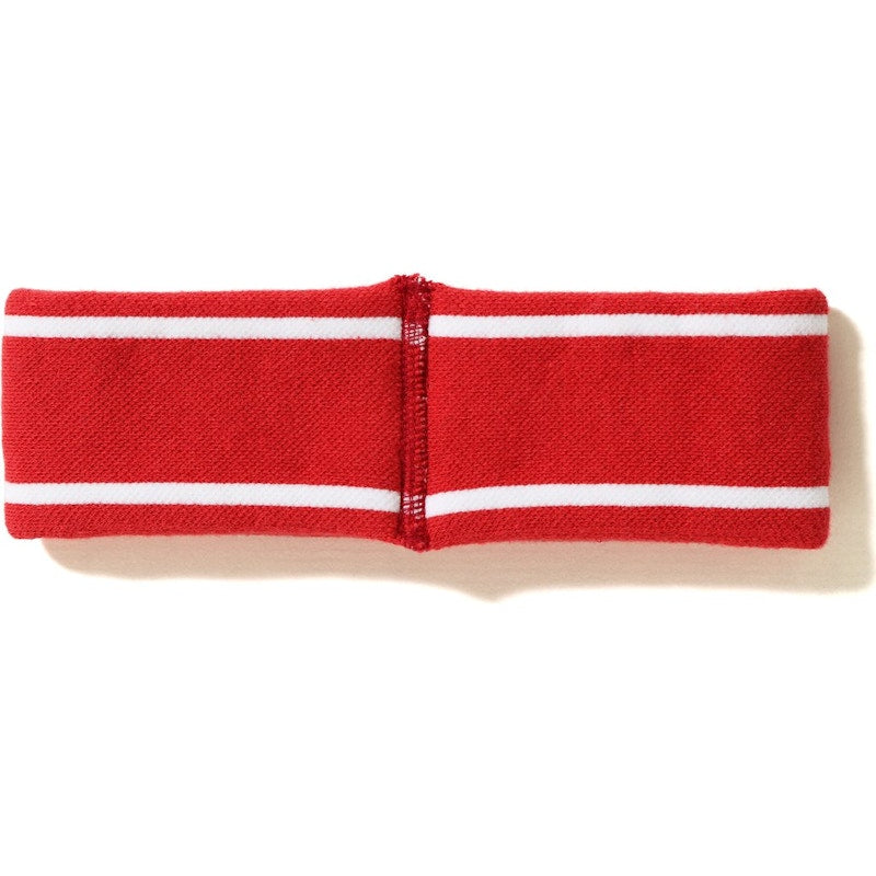 BAPE Logo Headband Red