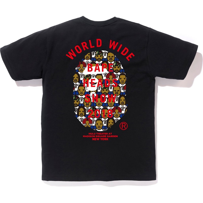 BAPE Heads Show Tee Black