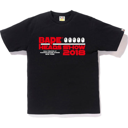 BAPE Heads Show Tee Black