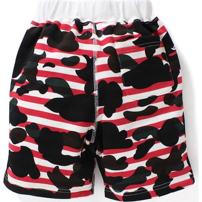 BAPE Hoop Camo Shorts Shorts (Kids) Red